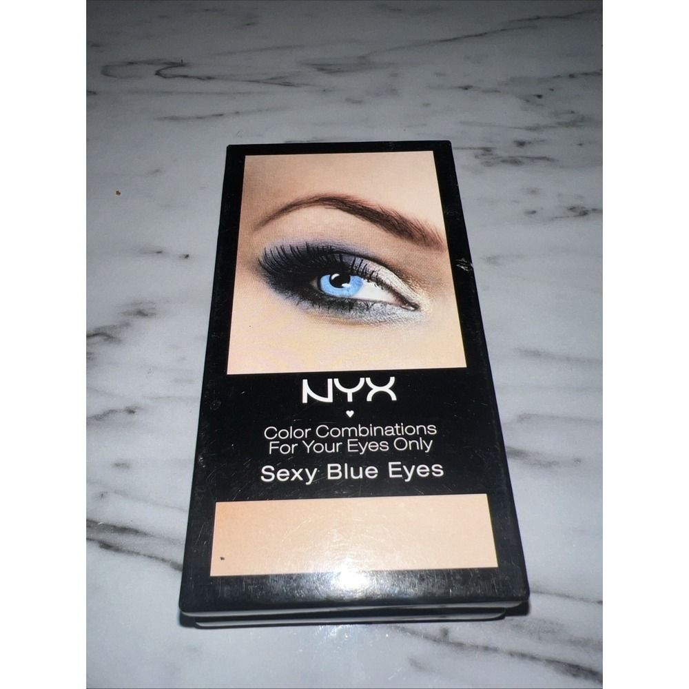 NYX SEXY BLUE EYES Eyeshadow Palette ~ ESP10CECBL FOR‎ YOUR EYES ONLY COLOR